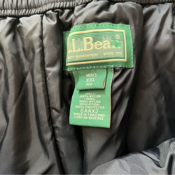 L.L. Bean black snow ski snowboard pants Size XXL - Picture 4 of 5